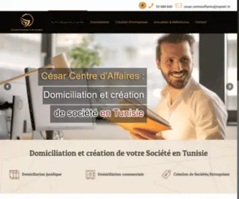Domiciliation-Tunisie.net(Domiciliation Tunisie) Screenshot