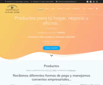 Domicilios24Siete.com(Distribuidora San Diego) Screenshot