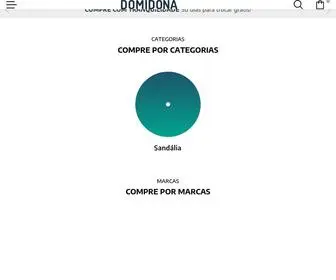 Domidona.com.br(Loja de Calçados Femininos) Screenshot