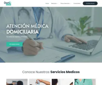 Domihealth.cl(Atencion medica domiciliaria) Screenshot