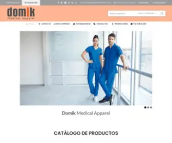 Domikuniformes.com(Domik Uniformes) Screenshot