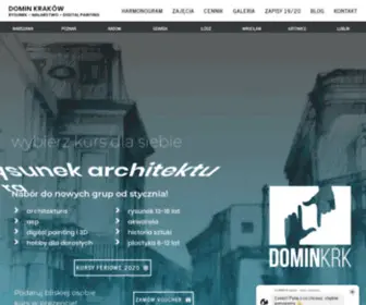 Domin-Krakow.pl(Poznaj Domin Kraków) Screenshot