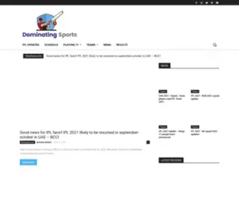 Dominatingsports.com(Dominating Sports) Screenshot