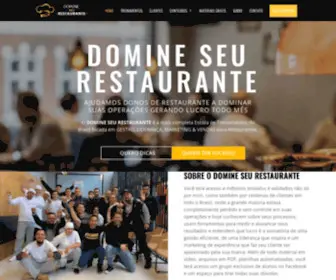 Domineseurestaurante.com.br(Gestão) Screenshot