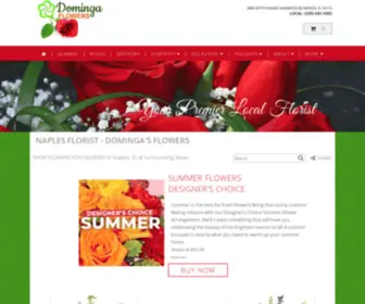 Domingasflowersnaples.com(Naples Florist) Screenshot