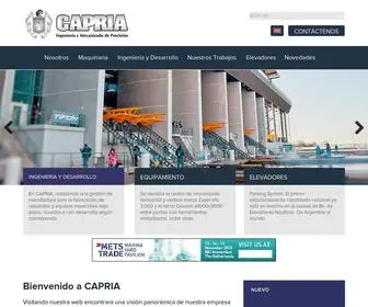 Domingocapria.com(CAPRIA) Screenshot