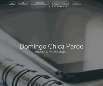 Domingochica.com(Domingo Chica Pardo) Screenshot