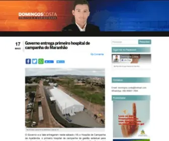 Domingoscosta.com.br(Política) Screenshot