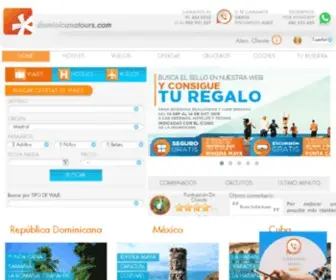 Dominicanatours.com(Viajes a Punta Cana) Screenshot