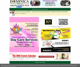 Dominicanewsonline.com(Dominica News Online) Screenshot