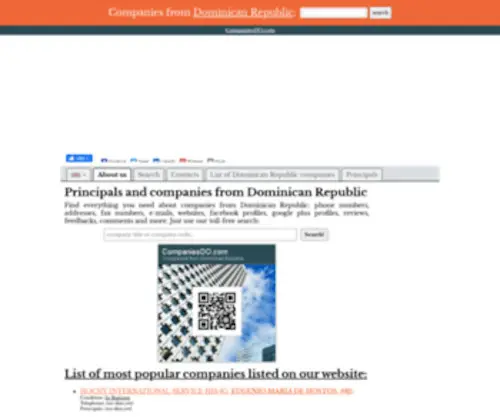 Dominicanfirms.com(保定纯凰电子有限公司) Screenshot