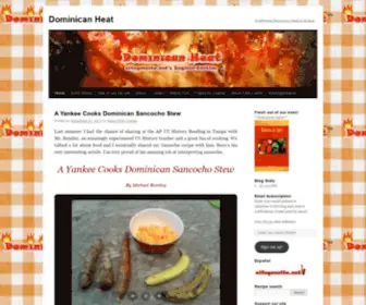 Dominicanheat.com(Dominican Heat) Screenshot