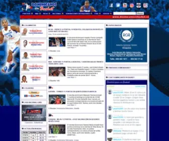 Dominicanosenbasket.com(El Portal de los Dominicanos en Baloncesto) Screenshot