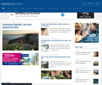 Dominicantoday.com(Dominican Today) Screenshot