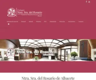 Dominicasalbacete.es(Colegio Ntra) Screenshot