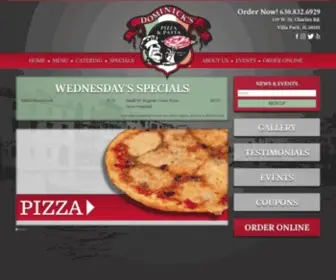 Dominickspizza.net(Dominick’s Pizza) Screenshot