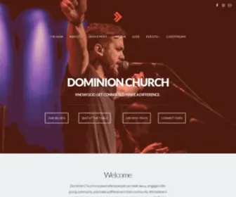 Dominionchurch.org(A Spirit) Screenshot