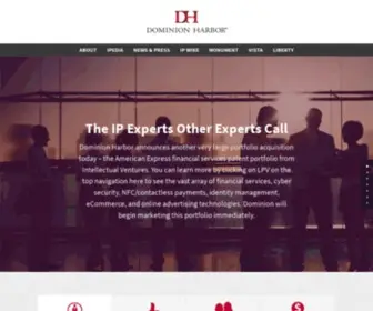 Dominionharbor.com(The IP Experts Other Experts Call) Screenshot