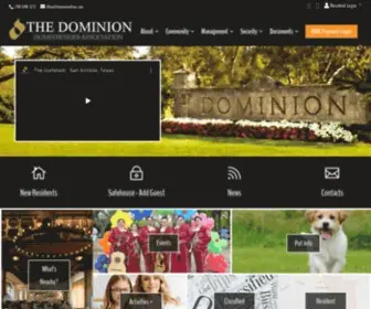 Dominionhoa.com(The Dominion) Screenshot