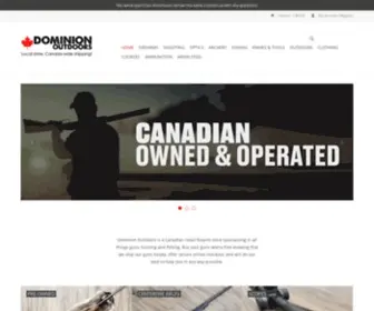 Dominionoutdoors.ca(Dominion Outdoors) Screenshot