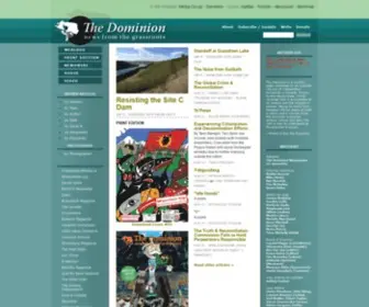 Dominionpaper.ca(The Dominion) Screenshot