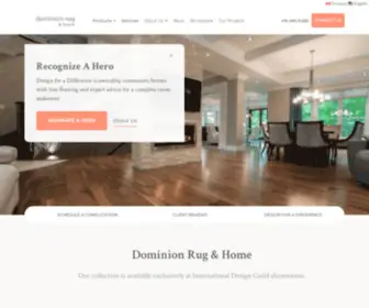 Dominionrugtoronto.com(Dominion Rug & Home) Screenshot