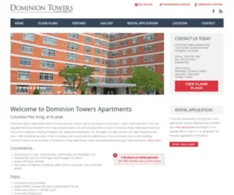 Dominiontowersapartments.com(Dominion Towers Apartments) Screenshot