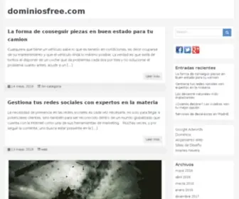 Dominiosfree.com(Somos comunidad) Screenshot