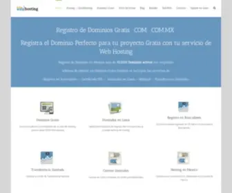 Dominiosgratis.com.mx(Dominios) Screenshot