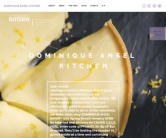 Dominiqueanselkitchen.com(Dominique Ansel Kitchen) Screenshot