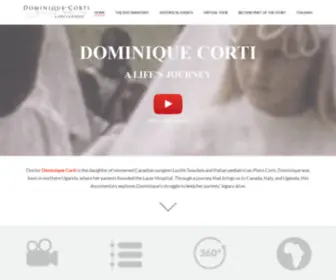 Dominiquecortitv.ca(Un cammino per la vita) Screenshot