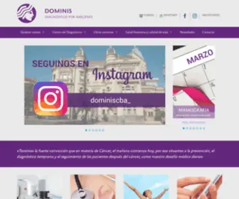 Dominis.com.ar(Diagnóstico por imágenes) Screenshot