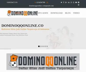 Domino99Online.biz Screenshot