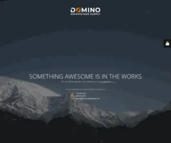 Dominohighvoltage.com(Turnkey stocking distributor) Screenshot