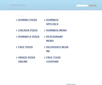 Dominopizza.com Screenshot