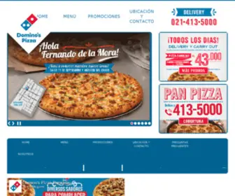 Dominos.com.py(Paraguay) Screenshot