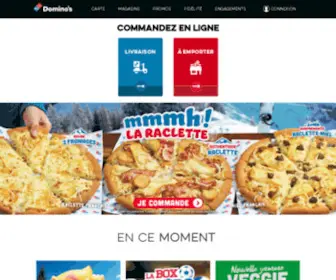 Dominos.fr Screenshot