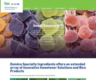 Dominospecialtyingredients.com Screenshot