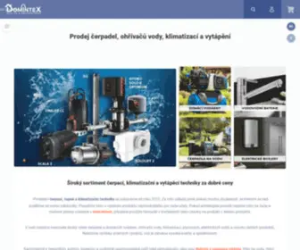 Domintex.cz(Čerpadla) Screenshot