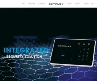 Dominus.cz(INTEGROVANÝ BEZPEČNOSTNÍ SYSTÉM) Screenshot