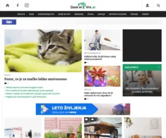 Dominvrt.si(Umetnost bivanja) Screenshot