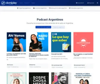 Domiplayargentina.com(Escuchar Radio Dominicana online en Vivo) Screenshot