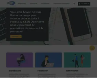 Domiserve.com(Filiale de La Banque Postale) Screenshot