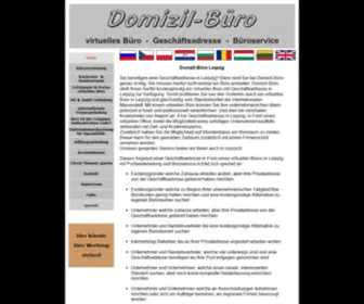 Domizil-Buero.de(Domizilbüro) Screenshot