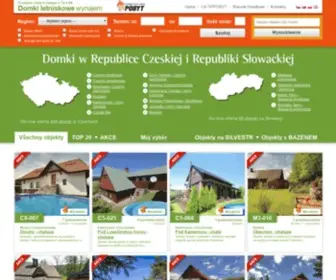 Domki-Letniskowe-Wynajem.pl(Pronájem chaty a chalupy) Screenshot