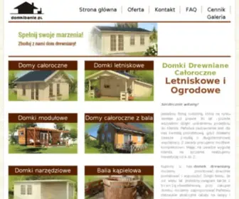 Domkibanie.pl(Domki Drewniane) Screenshot