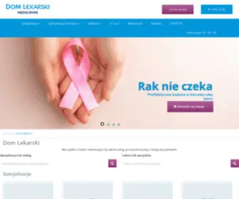 Domlekarski.pl(Ortopeda, stomatolog, okulista, laryngolog, artroskopia, ginekolog Szczecin) Screenshot