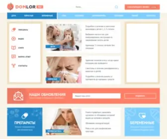 Domlor.ru(Полезный портал для дома и жизни) Screenshot