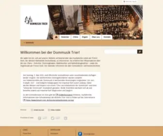 Dommusik-Trier.de(Dommusik) Screenshot