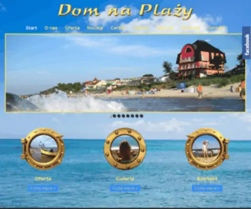 Domnaplazy.pl(Dom na Plaży) Screenshot